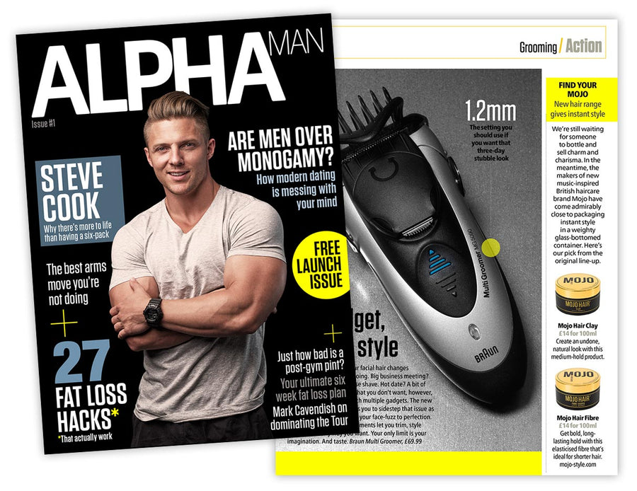 Alphaman says Mojo gives “instant style”