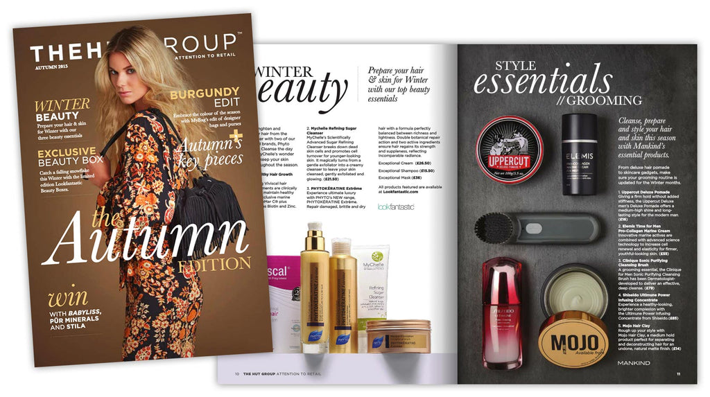 Mojo featured in The Hut Group's Autumn Magazine