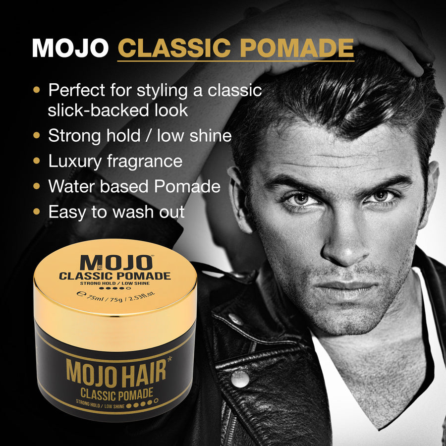 MOJO Classic Pomade benefits