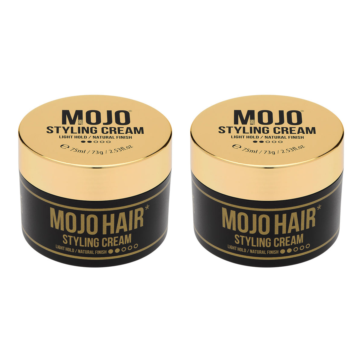 Mojo Hair Styling Cream (75ml) x 2