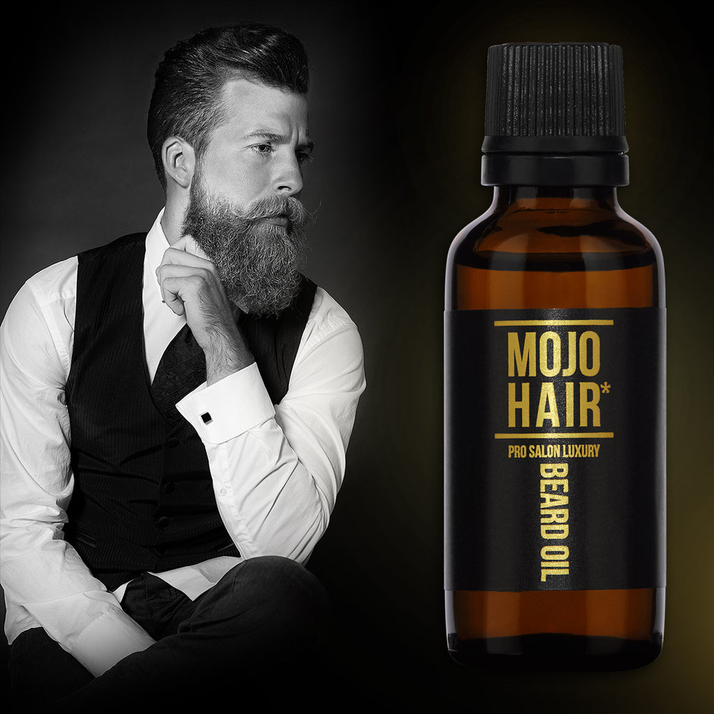 MOJO Hair Pro-Salon Luxury Beard Oil featured on Tajmeeli.com