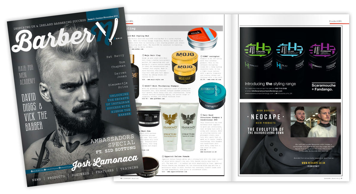 Mojo Hair in Barber NV magazine