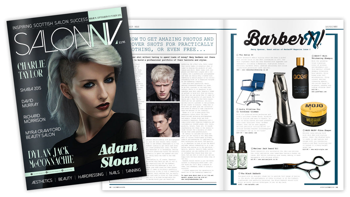 Mojo Fibre Shaper in Salon NV Magazine