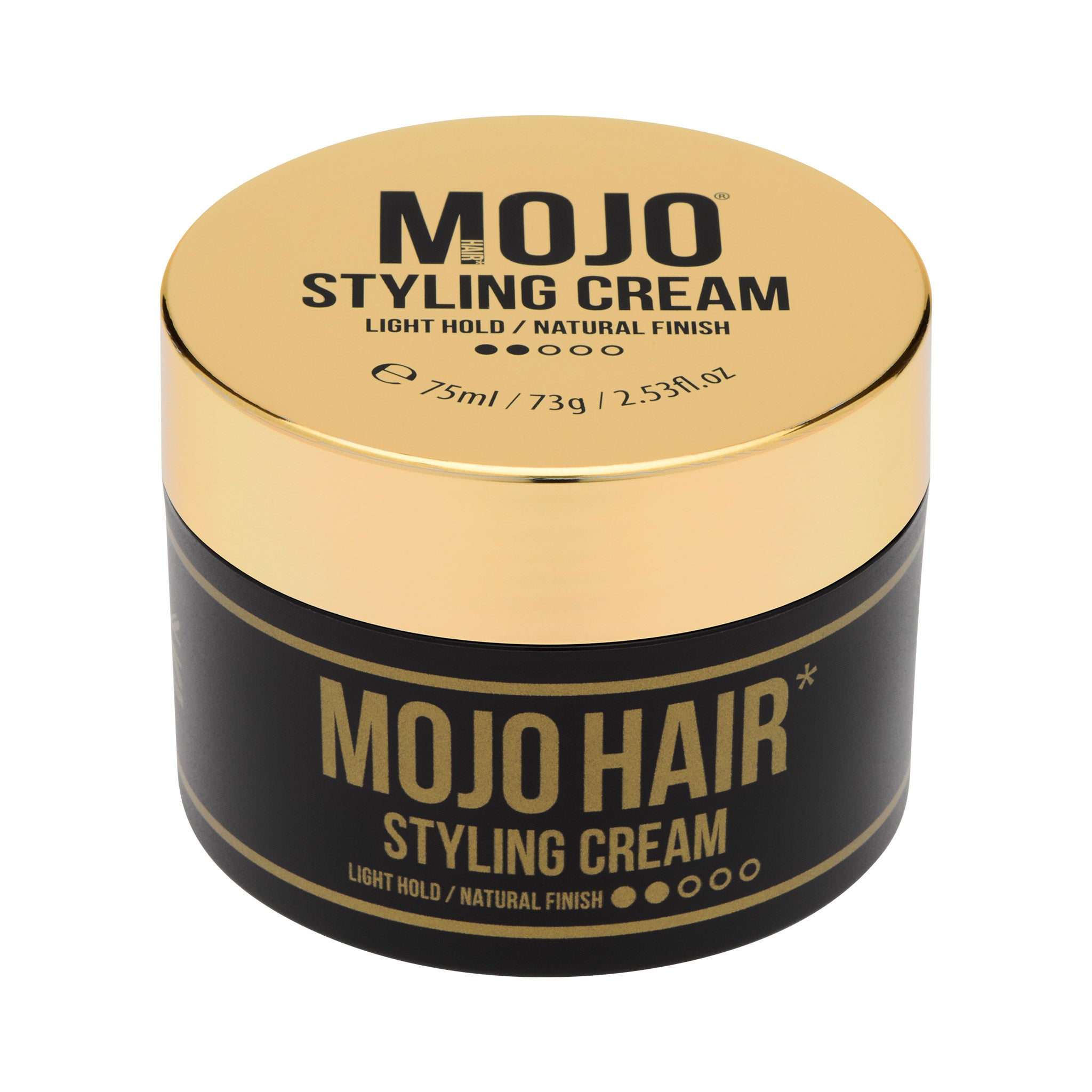 Mojo Hair Styling Cream for Men – Light Hold, Natural Finish | 75ml