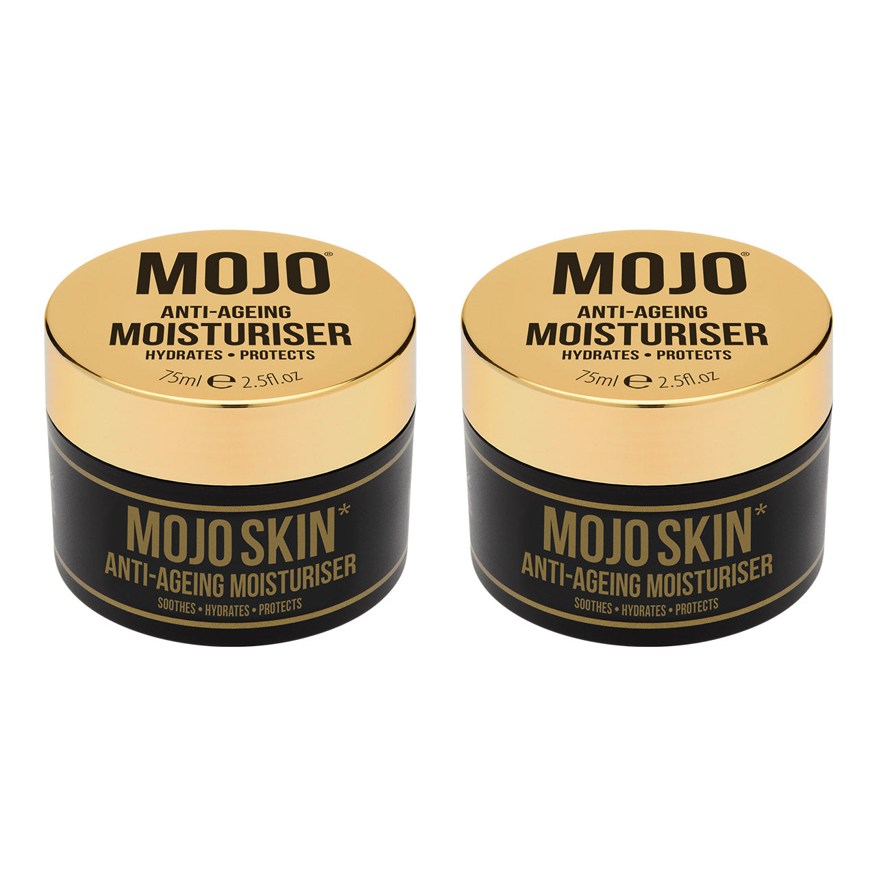 Mojo Skin Anti-Ageing Moisturiser (75ml) x 2
