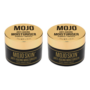 Mojo Skin Anti-Ageing Moisturiser (75ml) x 2